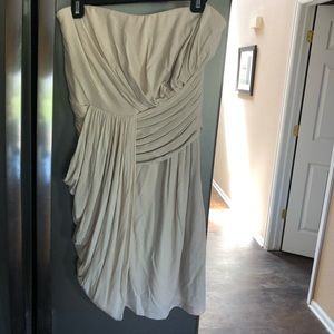 Pale pink tube dress